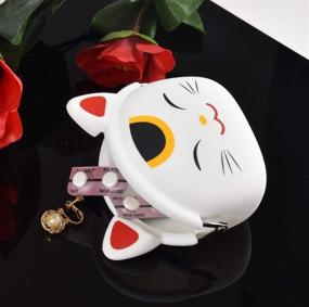 img 1 attached to 🐾 HAKKU утюжок для волос GMC Toysfield MimiPOCHI (Mimi Poti Japan) Удачный кот черный PG-20803, средний размер, прозрачный цвет