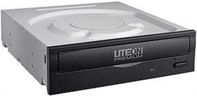 img 4 attached to 📀 LITE-ON DH-16AFSH-PREMM2 16X SATA Internal CD/DVD/RW DVD DL Dual Layer Optical Disc Drive Burner Recorder - Black Premium Edition