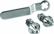 🔒 enhanced security solution: bell 22-1-45915-8 anti-theft license plate fastener logo