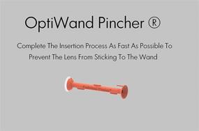 img 1 attached to 👁️ OptiWand Pincher 2-Pack Soft Contact Lens Insertion & Removal Tool. Effortless Helper for Gentle Eye Lens Pinching & Extraction. Easy Applicator, Inserter, Remover & Extractor Device. Ideal Gift for Easy Contacts Insertion & Removal Stick.