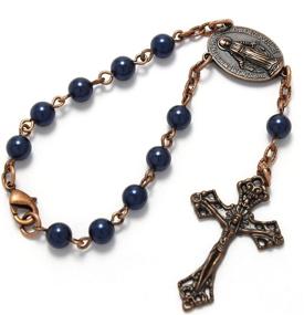 img 3 attached to Decade Catholic Rosary Tarnish Lobster