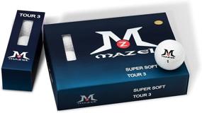 img 1 attached to 🏌️ Enhance Your Game with MAZEL 3-Piece Urethane Cover Golf Balls: Longer and Straighter Flight in a Dozen!