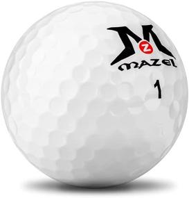 img 3 attached to 🏌️ Enhance Your Game with MAZEL 3-Piece Urethane Cover Golf Balls: Longer and Straighter Flight in a Dozen!