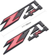 emblem decal chevy silverado sierra logo