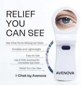 img 3 attached to 💁 I-Chek by Avenova: The Ultimate Eyelid & Eyelash Mirror for Blepharitis, Chalazion, Styes, Dry Eyes, Contacts, and Lash Extensions