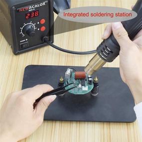 img 2 attached to 🔧 Efficient Station Soldering Electronics Repair & Desoldering Tool