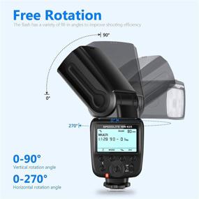 img 1 attached to 📸 Neewer NW625 GN54 Speedlite Flash для камер Canon Nikon Panasonic Olympus Pentax Fujifilm DSLRs и беззеркальных камер, а также Sony с горячим башмаком Mi - совместим с a9 a7 a7II a7III a7R III a7RII a7SII a6000 a6300 a6500
