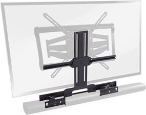img 4 attached to 🔊 SANUS Sonos Arc Soundbar TV Mount: Adjustable Height & Depth for Dolby Atmos | Universal Compatibility with SANUS & Other TV Mounts | Easy Assembly - OSSATM