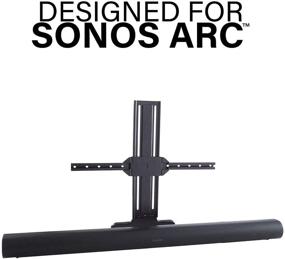 img 3 attached to 🔊 Крепление для телевизора SANUS Sonos Arc Soundbar: регулируемая высота и глубина для технологии Dolby Atmos | Универсальная совместимость с креплениями для телевизора SANUS и другими | Легкая сборка - OSSATM