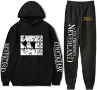 promised neverland clothing sweatshirt sweatpants men's clothing logo