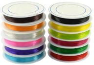 roll multicolor fish silk elastic logo