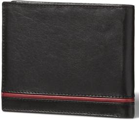 img 2 attached to 👝 Classic Bifold Leather Architect Wallet with Blocking Technology