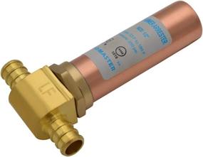 img 3 attached to 💧 Lead Free Brass HYDRO MASTER Tee Water Hammer Arrestor - 1/2" Pex x 1/2" Pex: Prevent Water Hammer Effectively!
