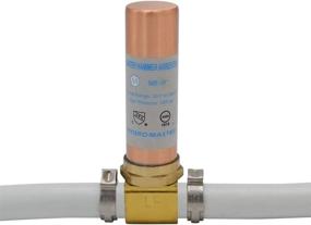 img 1 attached to 💧 Lead Free Brass HYDRO MASTER Tee Water Hammer Arrestor - 1/2" Pex x 1/2" Pex: Prevent Water Hammer Effectively!