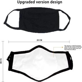 img 2 attached to 🌟 Adjustable Washable Facemask Covering Protection for Optimal SEO