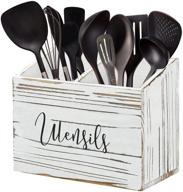 farmhouse utensil organizer kitchen countertop логотип