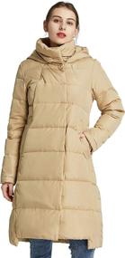 img 2 attached to 🧥 Stay Warm and Stylish with Orolay Women's Hooded Down Jacket Long Winter Coat