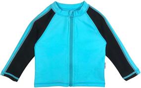 img 3 attached to 👕 Ultimate Protection: SwimZip Sleeve Zipper Guard Green Boys' Clothing and Swimwear