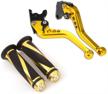 krace motorcycle clutch brake levers set fit for yamaha yzf r1 2002 2003 logo