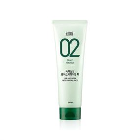 img 4 attached to 🌿 AMOS PROFESSIONAL Green Tea Moisturizing Pack - 8.45 oz (250ml) | Nourishing & Moisturizing Deep Conditioner for Hair Growth | Korean Hair Salon Brand