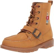 👢 ботинки для мальчика polo ralph lauren ranger fashion: стиль и прочность вместе логотип