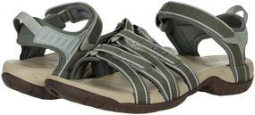 img 1 attached to Comfort and Style Combined: Teva Tirra Halcon Burnt Olive Women's Shoes