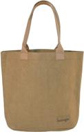 washable kraft paper purse eco friendly logo