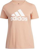 👕 adidas women's classic badge of sport tee логотип