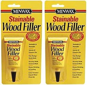 img 3 attached to 🔨 Minwax 42851000 Stainable Wood Filler: Convenient 2-Pack, Ideal for Wood Repairs and Staining