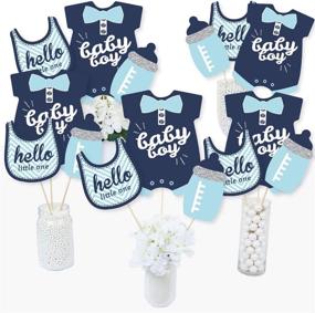 img 4 attached to Hello Little One Centerpiece Toppers Event & Party Supplies