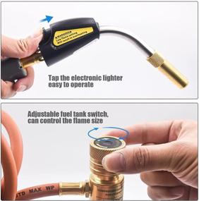 img 2 attached to Self Ignition Propane Soldering Welding Ignition