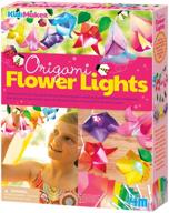 набор "origami flower lights kit for kids - 4m kidzmaker" для детей логотип