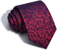 elevate your style with the chic jacquard necktie: perfect men's accessory for a classic and elegant christmas logo
