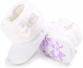 img 4 attached to IHPCARE Fashion Newborn Infant Winter Apparel & Accessories Baby Girls and Shoes