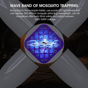 img 2 attached to iMirror Bug Zapper Bulb - 2-in-1 Mosquito Killer Lamp & Electronic Insect Fly Killer for Home Patio Backyard Garage