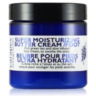 🦶 carapex super moisturizing foot cream: soften calloused feet with natural heel rescue formula - unscented, single logo