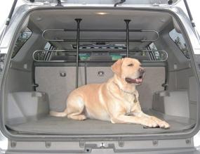 img 2 attached to Heininger 3048 PortablePET Pet Partition: Adjustable & Portable Solution for Containing Pets in Vehicles!