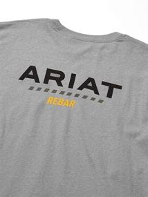 img 1 attached to 👕 Ariat Rebar Cottonstrong Short Sleeve: Durable and Functional Shirt for Every Occasion