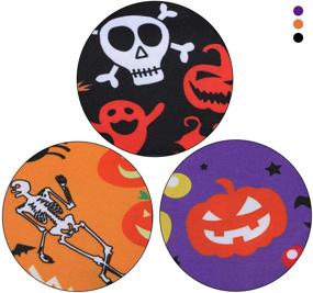 img 2 attached to Frienda Halloween Bandanas Neckerchief Washable Dogs