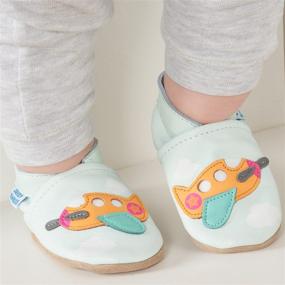 img 3 attached to Soft Sole Leather Baby Shoes - 👶 Baby Boy and Girl Walking Shoes - Baby Moccasins