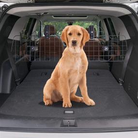 img 4 attached to VaygWay Dog Car Pet Barrier: The Ultimate Adjustable Gate for Vehicle Separation