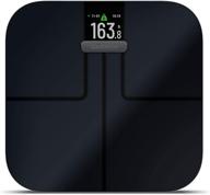 📊 garmin index s2: smart scale with wireless connectivity for complete body analysis, measures body fat, muscle, bone mass, body water% and more, black (010-02294-02) logo