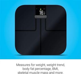img 2 attached to 📊 Garmin Index S2: Smart Scale with Wireless Connectivity for Complete Body Analysis, Measures Body Fat, Muscle, Bone Mass, Body Water% and More, Black (010-02294-02)