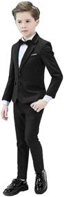 img 2 attached to 👔 Yavakoor Formal Tuxedo Outfit: Premium Boys' Clothing and Suits & Sport Coats for Weddings