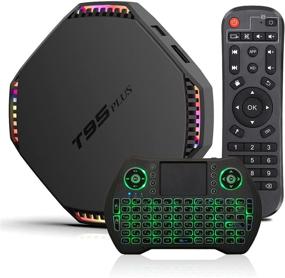 img 4 attached to 📺 Мощный Android TV Box 11.0 с 8 ГБ оперативной памяти, 64 ГБ внутренней памяти - T95 Plus Smart TV Box 2021 | 4K 8K выход, Bluetooth 4.0, 5G WI-FI, USB 3.0 | Включает мини-беспроводную клавиатуру.