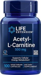 img 4 attached to 💯 100 вегетарианских капсул Life Extension Acetyl L-carnitine 500 мг