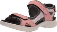 👡 ecco onroads 3 strap sandal black women's shoes: comfort meets style logo