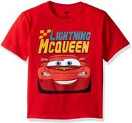 🚗 детская футболка disney с молнией маккуином: мальчикам от tops, tees и рубашек в забавном стиле! логотип