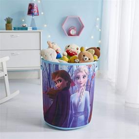 img 1 attached to 🥶 Disney Frozen 2 Circular Storage Bin: Convenient and Stylish Organization Solution