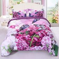 encoft butterfly comforter 🦋 quilted bedspread - kids' home store logo